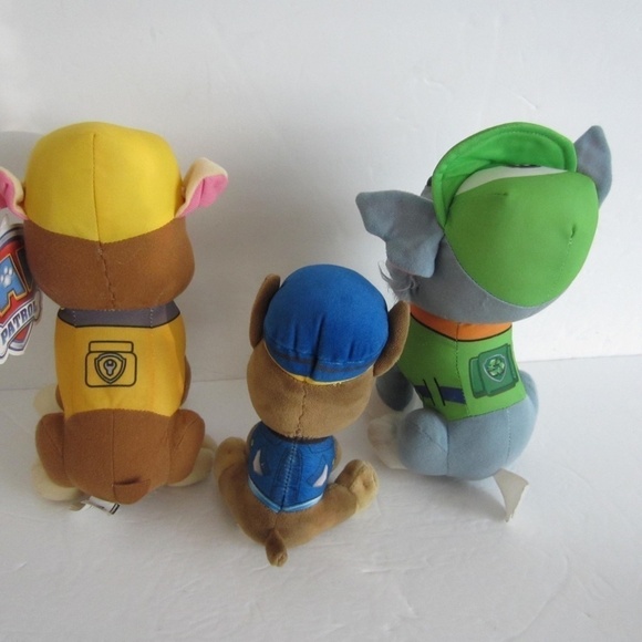 Nickelodeon Paw Patrol sfuffed animal toys , set of three ,7'',10'',11'' - Picture 2 of 13